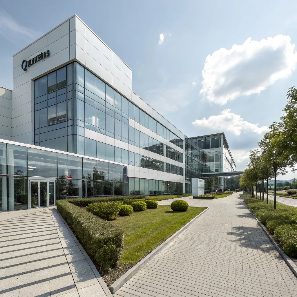Modern office building of QUERVANIX