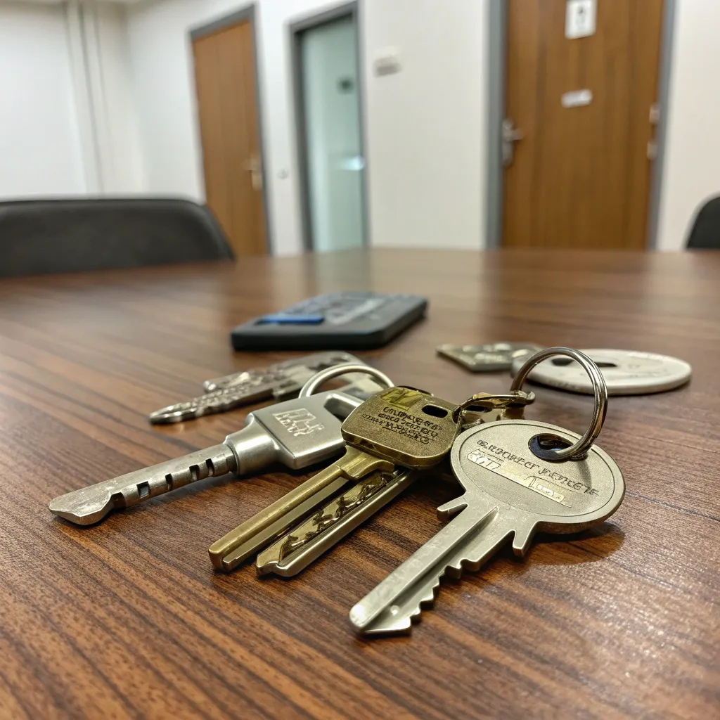 Office door keys